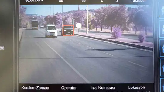 Gaziantep'te jandarmadan yerli radar sistemi ile yoğun trafik denetimi