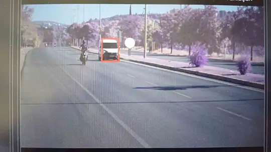 Gaziantep'te jandarmadan yerli radar sistemi ile yoğun trafik denetimi