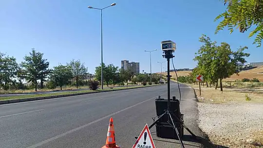 Gaziantep'te jandarmadan yerli radar sistemi ile yoğun trafik denetimi