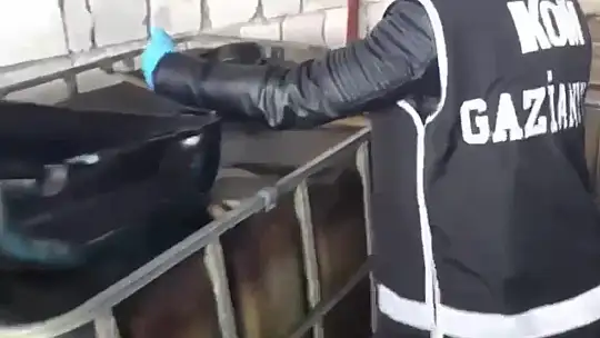 Gaziantep'te kaçak akaryakıt operasyonu