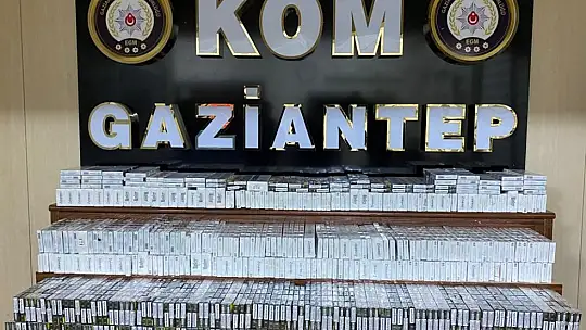Gaziantep'te kaçakçılık operasyonu: 3 gözaltı