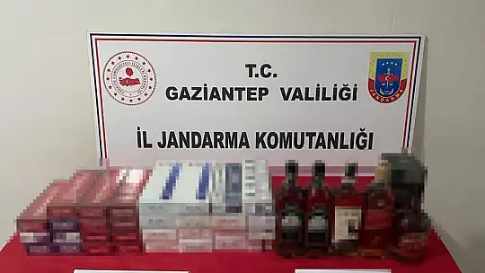 Gaziantep'te kaçakçılık operasyonunda 1 şahıs tutuklandı