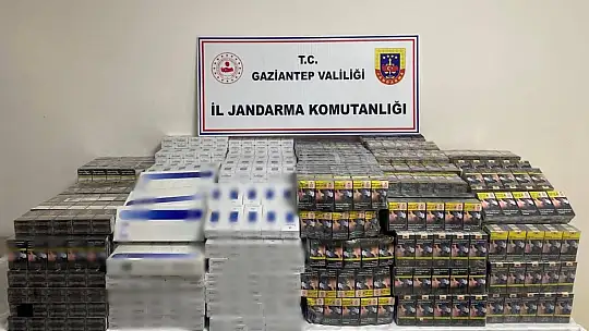 Gaziantep'te kaçakçılık operasyonu: 5 gözaltı