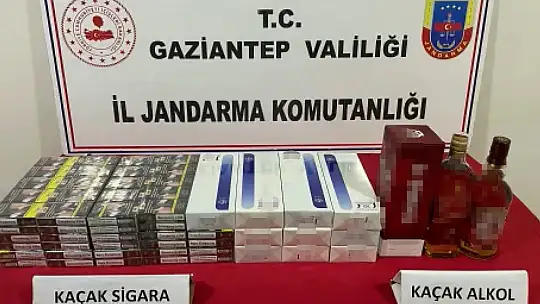 Gaziantep'te kaçakçılık ve uyuşturucu operasyonu: 2 şahıs tutuklandı