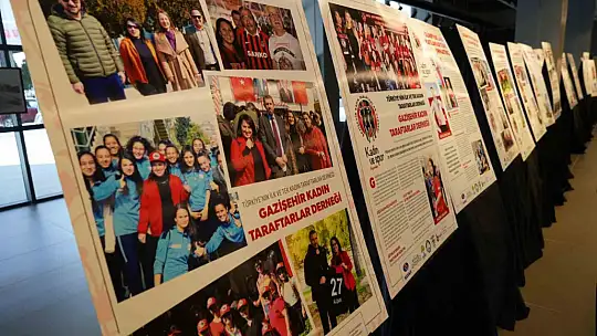 Gaziantep'te kadın sporcuların hayatını anlatan anlamlı sergi