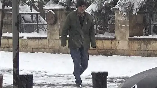 Gaziantep'te kar yağışı etkisini sürdürüyor