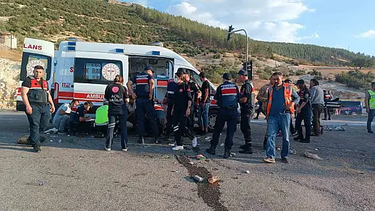 Gaziantep'te katliam gibi kaza: 5 ölü, 5'i ağır 17 yaralı
