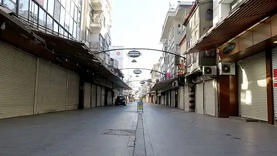 Gaziantep'te kısıtlamanın ikinci gününde de sessizlik hakim