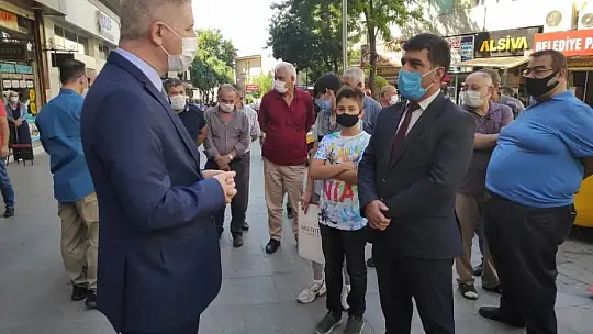 Vali Davut Gül korona virüs denetimine çıktı
