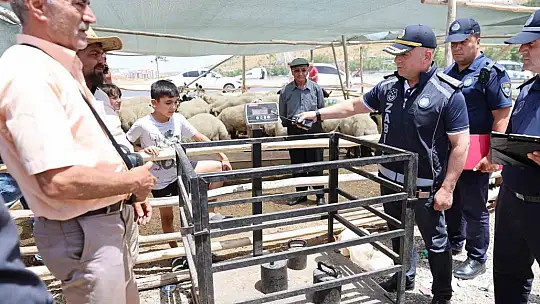 Gaziantep'te Kurban Bayramı öncesi sıkı denetimler sürüyor