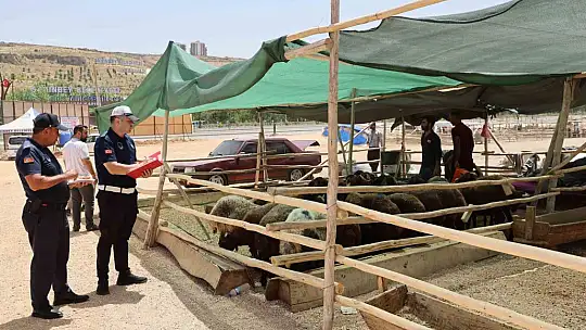 Gaziantep'te Kurban Bayramı öncesi sıkı denetimler sürüyor