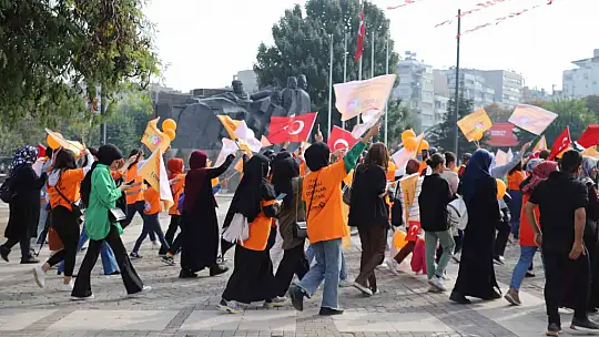 Gaziantep'te lösemili çocuklar için farkındalık korteji