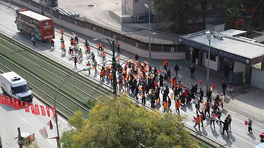 Gaziantep'te lösemili çocuklar için farkındalık korteji