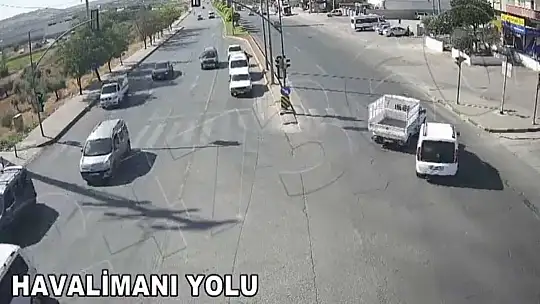 Gaziantep'te meydana gelen kazalar kameralara yansıdı