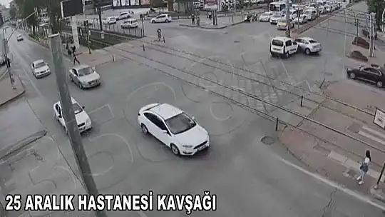 Gaziantep'te meydana gelen kazalar kameralara yansıdı