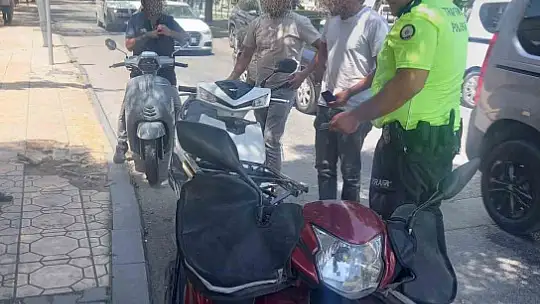 Gaziantep'te motosiklet uygulaması