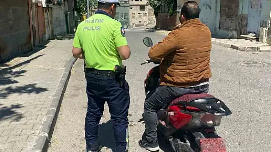Gaziantep'te motosiklet uygulaması