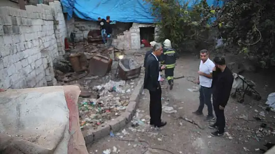 Gaziantep'te müstakil evde patlama: 2 yaralı