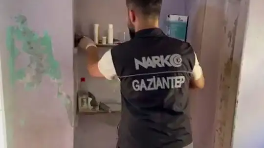 Gaziantep'te narkotik operasyonları