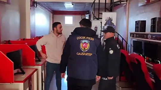 Gaziantep'te okul çevrelerinde uygulama yapıldı