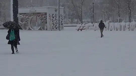 Gaziantep'te okullara kar tatili