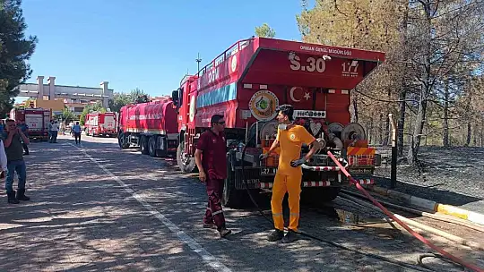 Gaziantep'te orman yangını