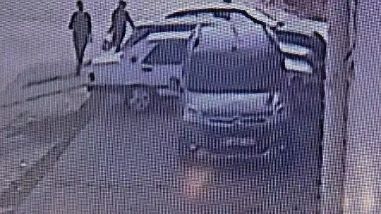 Gaziantep'te park halindeki araç çalındı