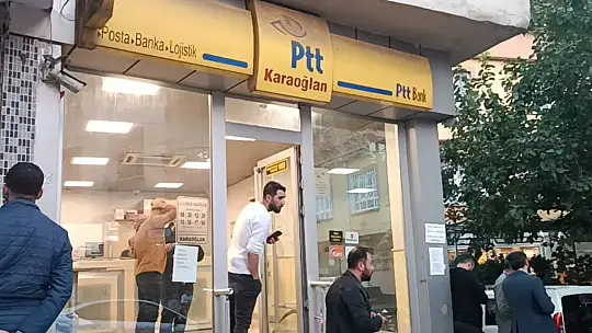 Gaziantep'te PTT şubesinde silahlı soygun
