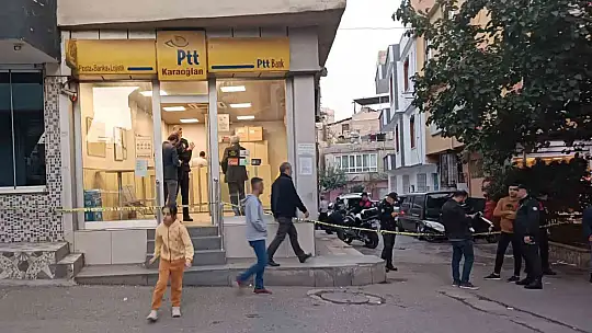 Gaziantep'te PTT şubesinde silahlı soygun