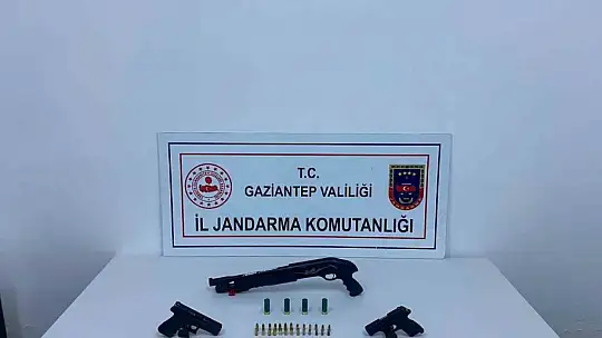 Gaziantep'te ruhsatız silah operasyonu: 8 gözaltı