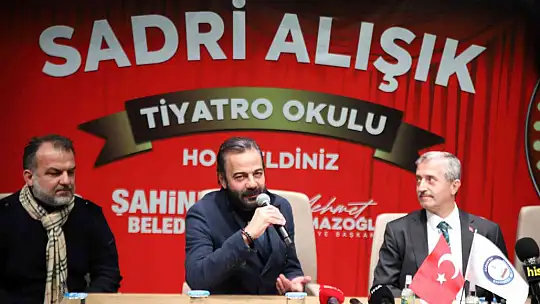 Gaziantep'te Sadri Alışık Tiyatro Okulu açıldı