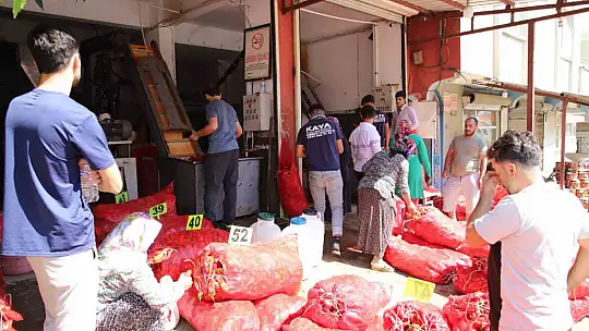 Gaziantep'te salça mesaisi başladı