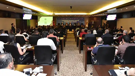 Gaziantep'te savunma sanayisi için önemli buluşma