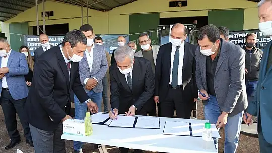 Gaziantep'te sertifikalı tohum üretimine başlandı