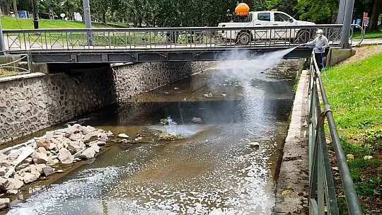 Gaziantep'te sivrisinek ve karasineklere karşı ilaçlama çalışmaları devam ediyor