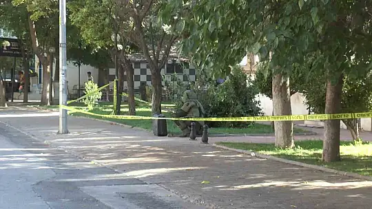 Gaziantep'te şüpheli bavul alarmı