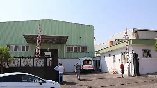 Gaziantep'te tahıl fabrikasında çıkan yangın korkuttu