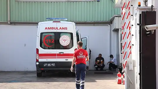 Gaziantep'te tahıl fabrikasında çıkan yangın korkuttu
