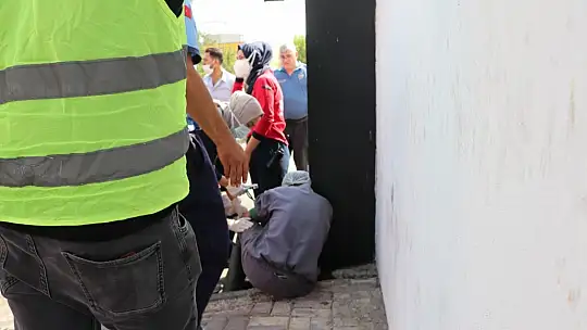 Gaziantep'te tahıl fabrikasında çıkan yangın korkuttu