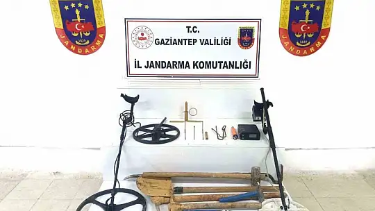 Gaziantep'te tarihi eser kaçakçılarına suçüstü: 6 gözaltı