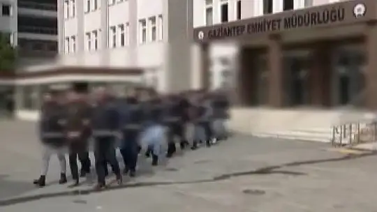 Gaziantep'te tefeci operasyonu: 7 gözaltı