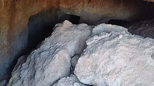 Gaziantep'te temel kazısı yapılırken Roma dönemine ait mezar bulundu