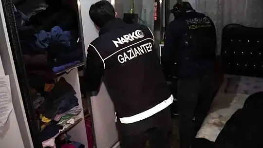 Gaziantep'te uyuşturucu operasyonu: 30 tutuklama