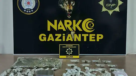 Gaziantep'te uyuşturucu operasyonu: 6 tutuklama