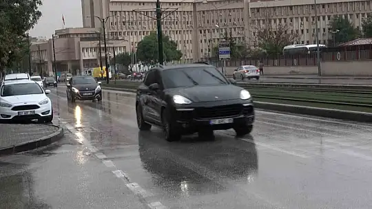 Gaziantep'te yağmur etkili oldu