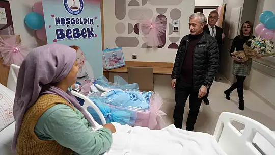 Gaziantep'te yeni yılın ilk bebeği dünyaya gözlerini açtı