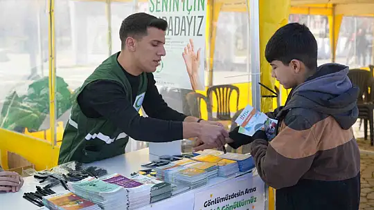 Gaziantep'te Yeşilay Haftası için farkındalık korteji