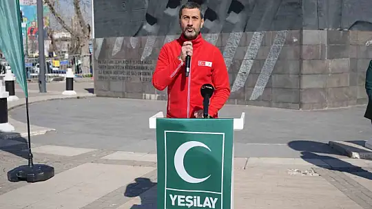 Gaziantep'te Yeşilay Haftası için farkındalık korteji