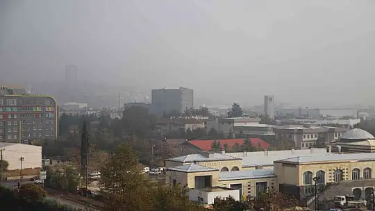 Gaziantep'te yoğun sis etkili oldu