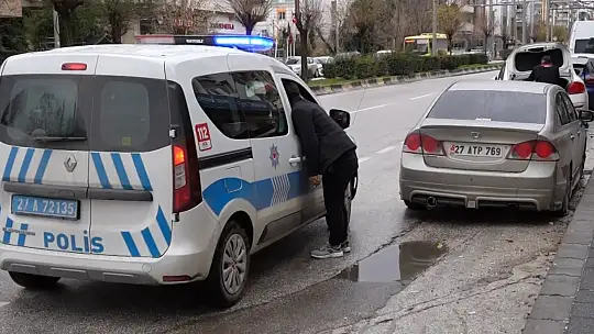 Gaziantep'te yüzlerce aracın lastiğini patlatan şahıs yakalandı